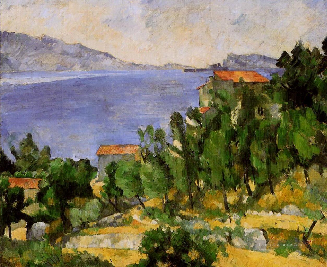 Die Bucht von L Estaque aus dem Osten Paul Cezanne Ölgemälde